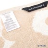 マリメッコ（marimekko） Unikko ウニッコ ミニタオル ベージュ×ホワイト 30×30cm コットン 070233-810