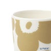 マリメッコ（marimekko） Unikko ウニッコ コーヒーカップセット（ハンドルなし） ホワイト×ベージュ 070397-180／20SS