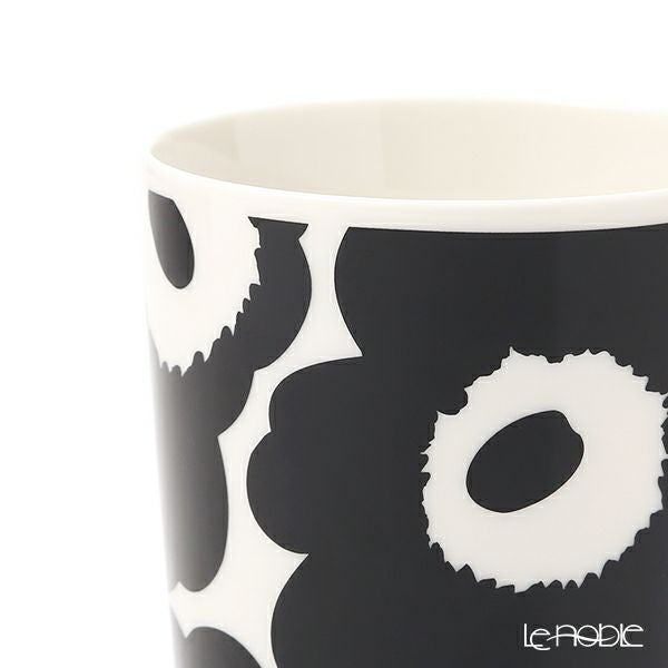 マリメッコ（marimekko） Unikko ウニッコ マグカップ 250ml（ホワイト×ブラック） 070741-190／21SS
