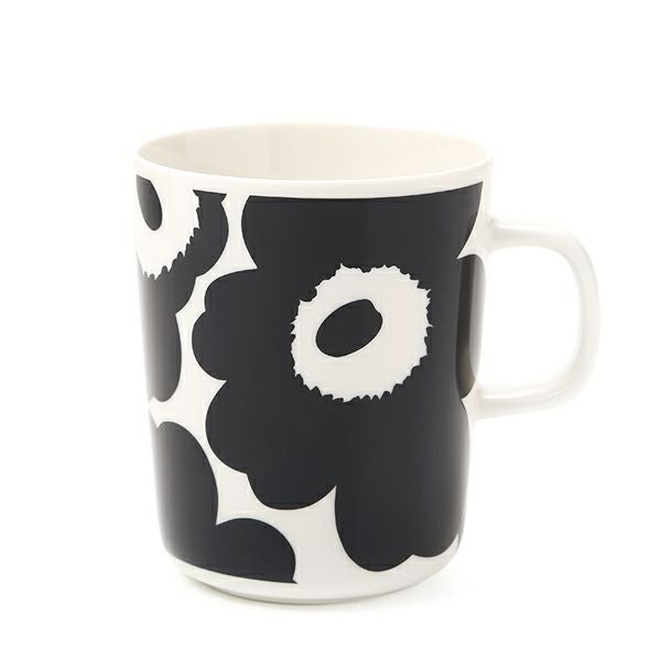 マリメッコ（marimekko） Unikko ウニッコ マグカップ 250ml（ホワイト×ブラック） 070741-190／21SS