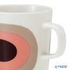 マリメッコ（marimekko） Harka ＆ Melooni ハルカ＆メローニ マグカップセット 250ml ダークワイン×パウダー 071828-133／22AW