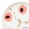 マリメッコ（marimekko） Unikko ウニッコ プレート 13.5cm クレイ×ホワイト 071832-183／22AW