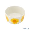 マリメッコ（marimekko） Auringonkukka アウリンゴンクッカ／ひまわり ボウル 500ml ホワイト×イエロー×オレンジ 072290-122／23SS