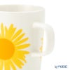 マリメッコ（marimekko） Auringonkukka アウリンゴンクッカ／ひまわり マグカップ 250ml ホワイト×イエロー×オレンジ 072288-122／23SS