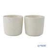 マリメッコ（marimekko） ウニッコ コーヒーカップセット（ハンドルなし） ホワイト×ナチュラルホワイト 072592-100