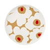 マリメッコ（marimekko） Unikko ウニッコ プレート 20cm ベージュ×レッド 072864-183／23AW