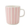 マリメッコ（marimekko） Piccolo ピッコロ／擬音語 マグカップ 250ml ホワイト×ピンク 073846-130／25SS
