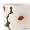 マリメッコ（marimekko） Unikko ウニッコ／けしの花 マグカップ 250ml ホワイト×ダークグリーン 073853-163／25SS