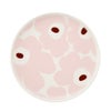 マリメッコ（marimekko） Unikko ウニッコ／けしの花 プレート 20cm ホワイト×ピンク 073954-138／25SS