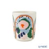 マリメッコ（marimekko） Karuselli カルセッリ／メリーゴーラウンド マグカップ 250ml ホワイト×オレンジ×ブルー 074362-152／25SS