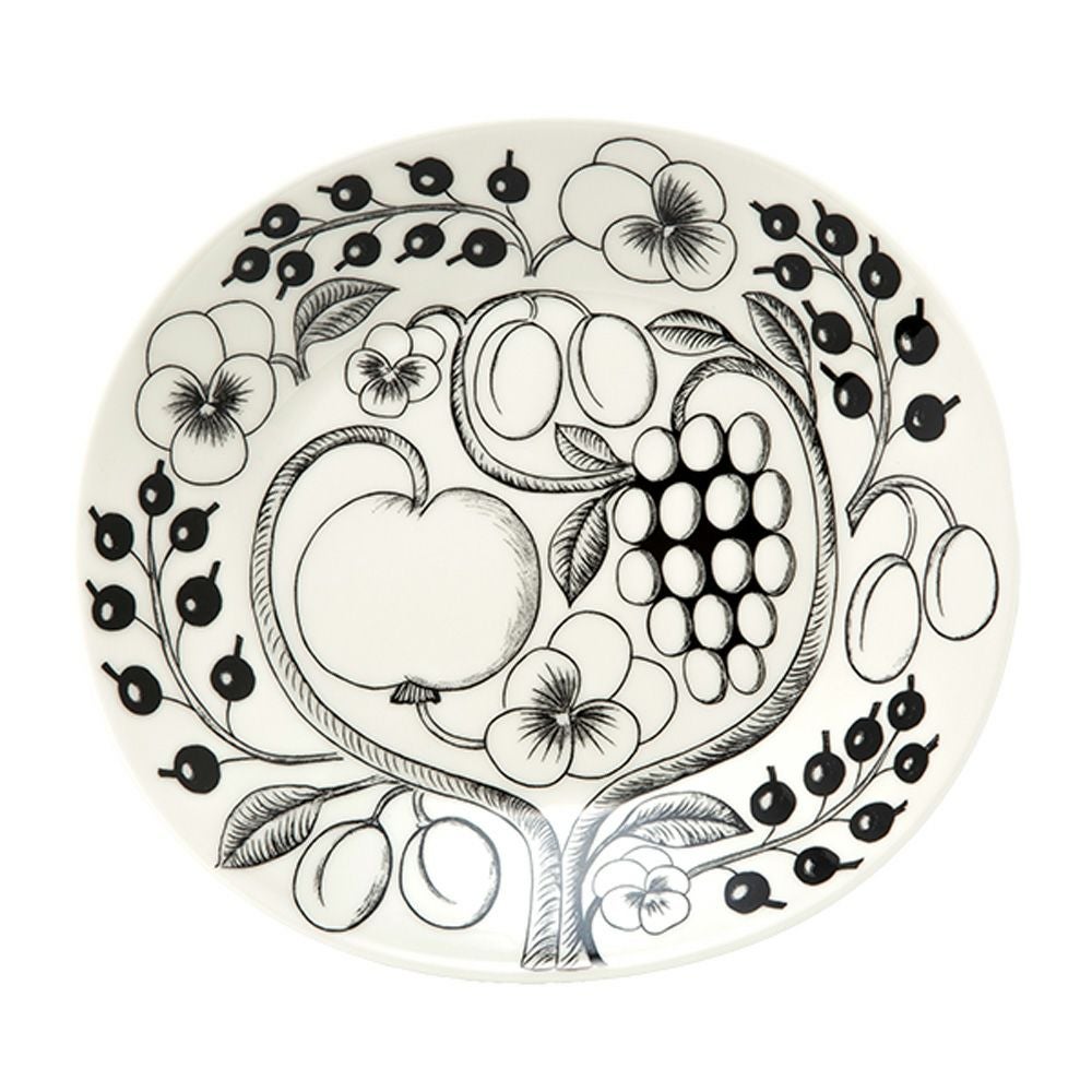 アラビア（ARABIA） パラティッシ ブラック オーバルプレート 25cm