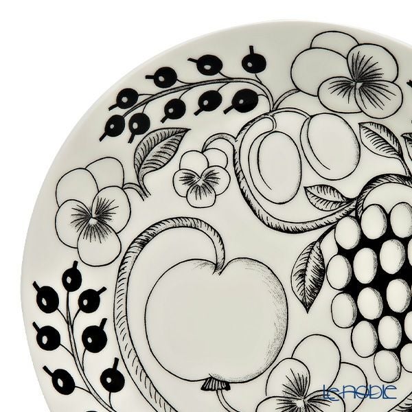 アラビア（ARABIA） パラティッシ ブラック プレート 21cm