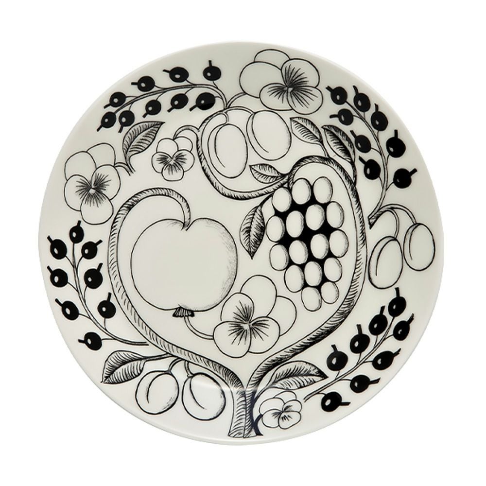 アラビア（ARABIA） パラティッシ ブラック プレート 21cm