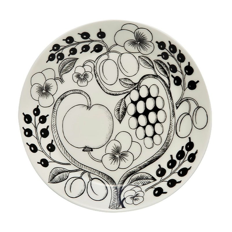 アラビア（ARABIA） パラティッシ ブラック プレート 21cm