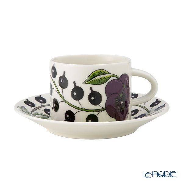 アラビア（ARABIA） パラティッシ パープル ティーカップ＆ソーサー 280ml