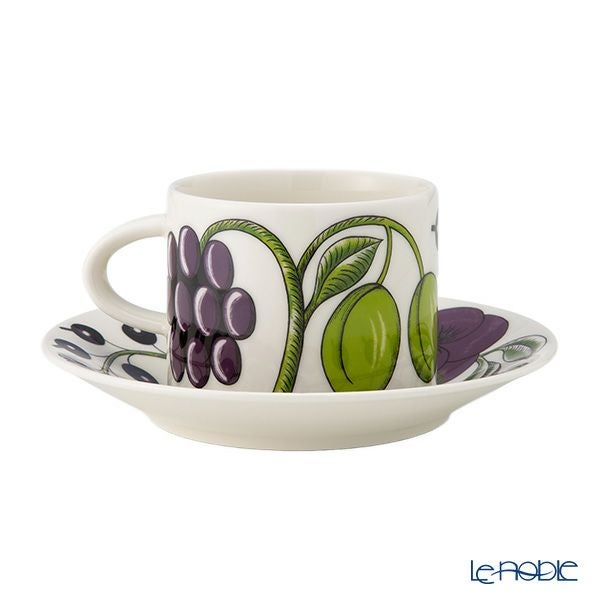 アラビア（ARABIA） パラティッシ パープル ティーカップ＆ソーサー 280ml