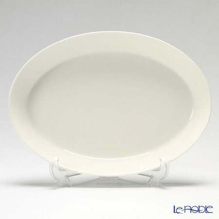 アラビア（ARABIA） ココ オーバルプレート 18×26cm ホワイト