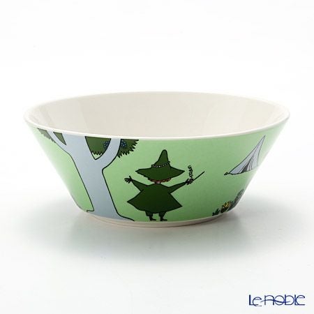 アラビア（ARABIA） ムーミン スナフキン（SNUFKIN） グリーン 2015 ボウル 15cm