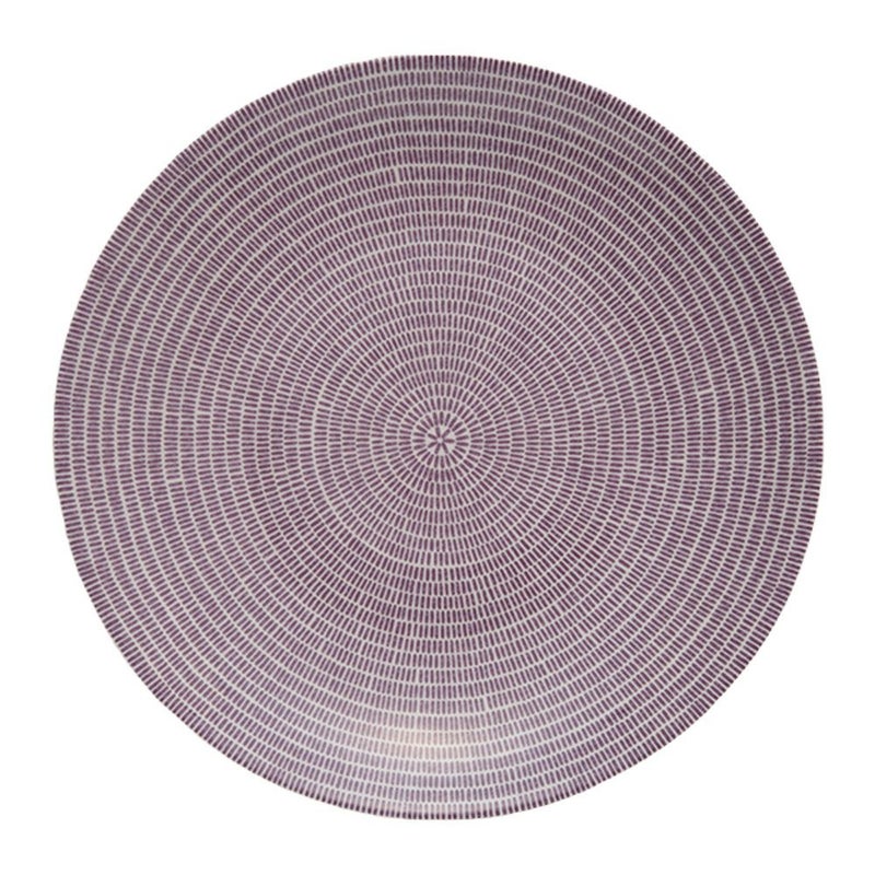 アラビア（ARABIA） 24h Avec アベック パープル プレート 26cm