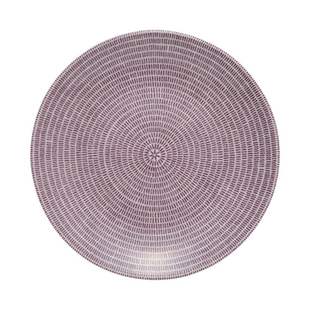 アラビア（ARABIA） 24h Avec アベック パープル プレート 20cm
