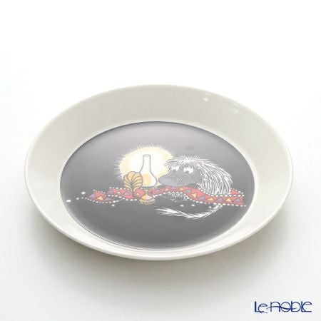 アラビア（ARABIA） ムーミン コレクション ご先祖様 ブラック プレート 19cm