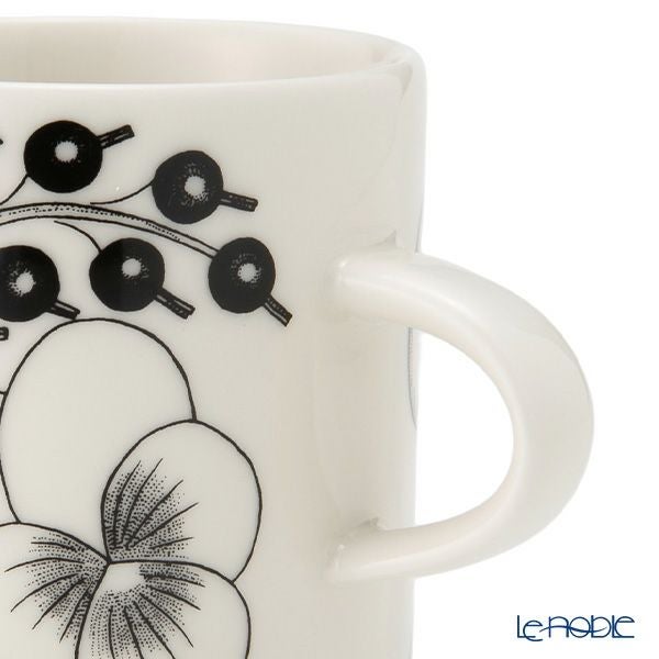 アラビア（ARABIA） パラティッシ ブラック マグ 240ml