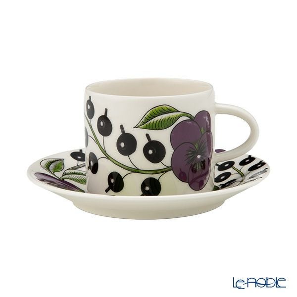 アラビア（ARABIA） パラティッシ パープル コーヒーカップ＆ソーサー 180ml