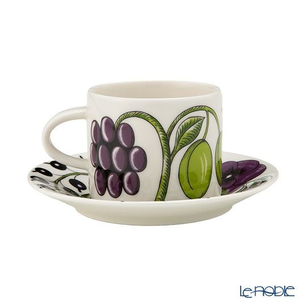 アラビア（ARABIA） パラティッシ パープル コーヒーカップ＆ソーサー 180ml