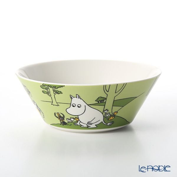 アラビア（ARABIA） ムーミン ボウル ムーミン（グラスグリーン） 15cm