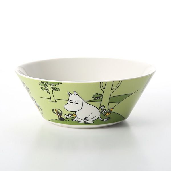 アラビア（ARABIA） ムーミン ボウル ムーミン（グラスグリーン） 15cm