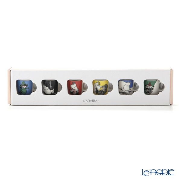 アラビア（ARABIA） ムーミン コレクション ミニマグ／オーナメント／ピッチャー（ミルクジャグ） 6個セット 1028335