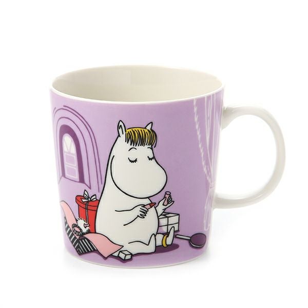 アラビア（ARABIA） ムーミン クラシック マグ 300ml スノークのおじょうさん（SNORKMAIDEN）ライラック 1052343