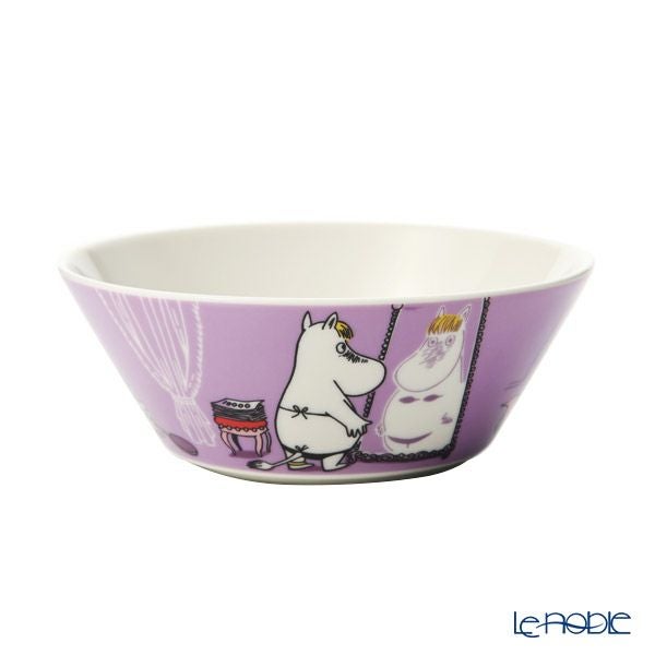 アラビア（ARABIA） ムーミン クラシック ボウル 15cm スノークのおじょうさん（SNORKMAIDEN） ライラック 1052345