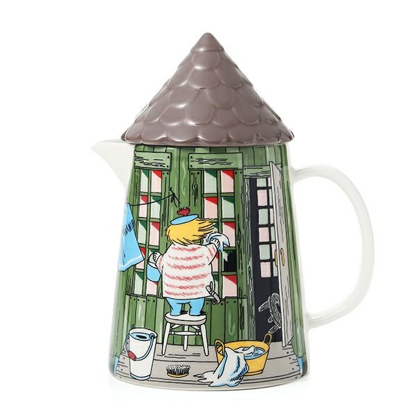 アラビア（ARABIA） ムーミン バスハウス 蓋付ピッチャー 1.0L 1055267