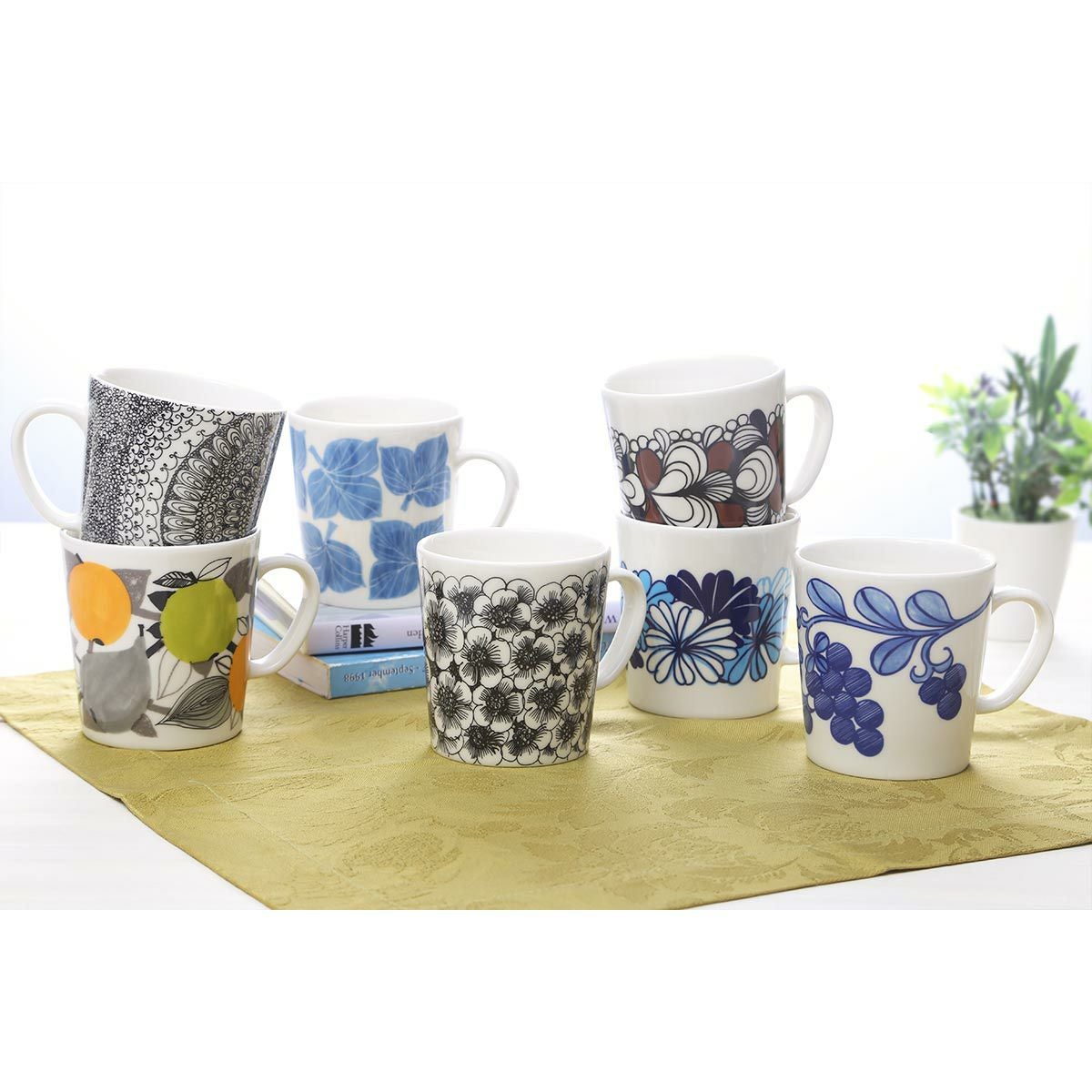 アラビア（ARABIA） トレジャーデザイン by エステリ・トムラ マグカップ Sinimarja／シニマリア 300ml 1058907