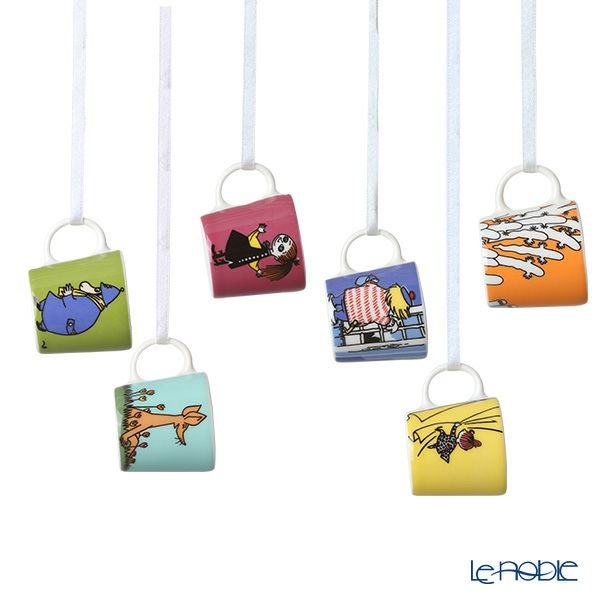 アラビア（ARABIA） ムーミン コレクション クラシック3／シーズン3 ミニマグ／オーナメント／ピッチャー（ミルクジャグ） 6個セット 1059959