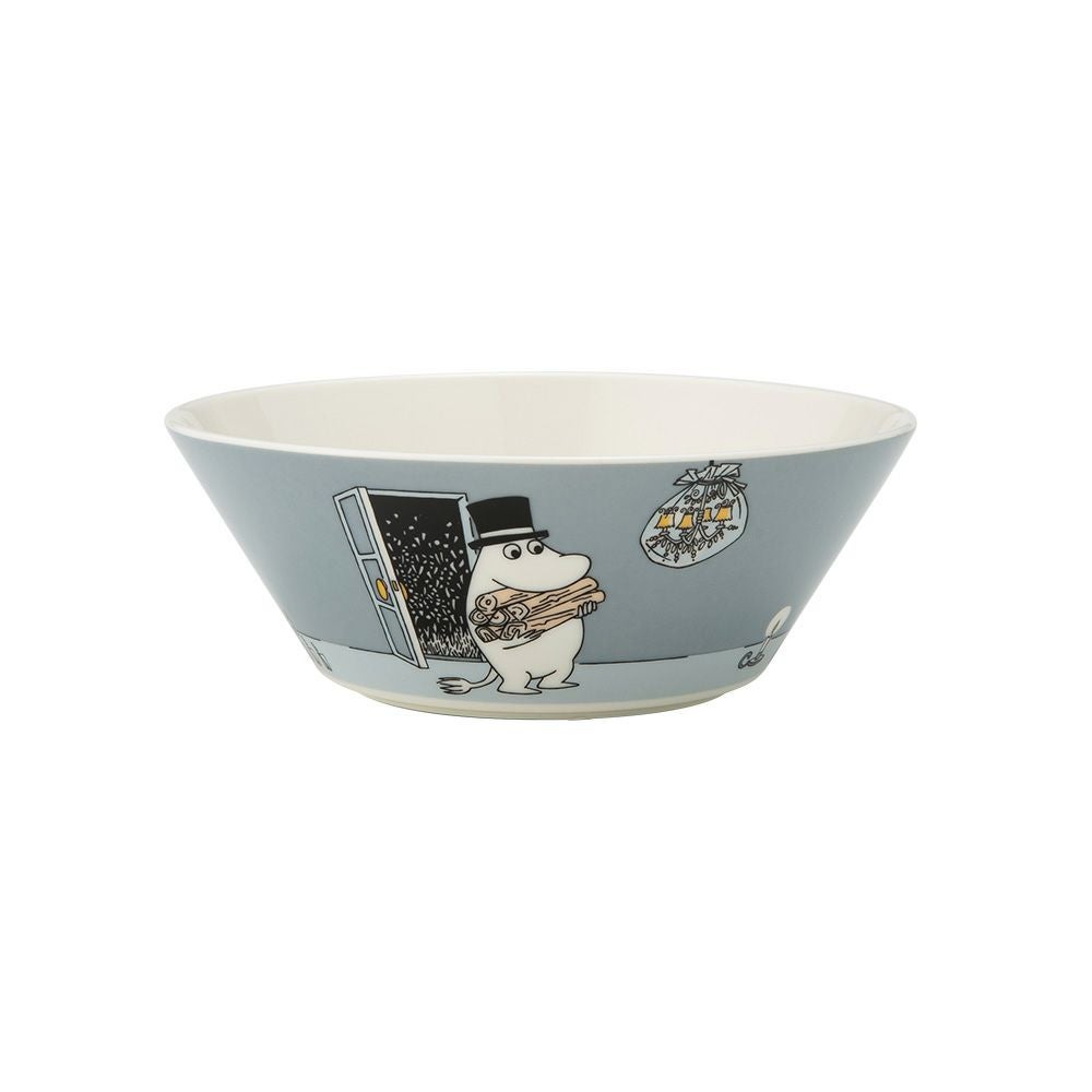 アラビア（ARABIA） ムーミン クラシック ボウル 15cm ムーミンパパ グレー 1066912