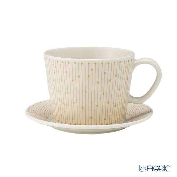 アラビア（ARABIA） マイニオ サラストゥス Mainio Sarastus ベージュ カップ＆ソーサー 170ml 1069222