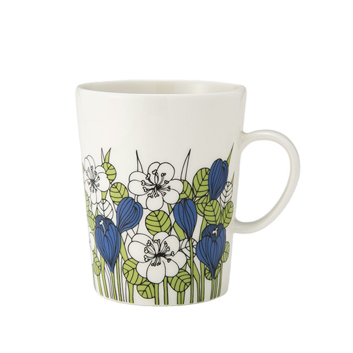 アラビア（ARABIA）クロッカス マグカップ 500ml グリーン 1069586