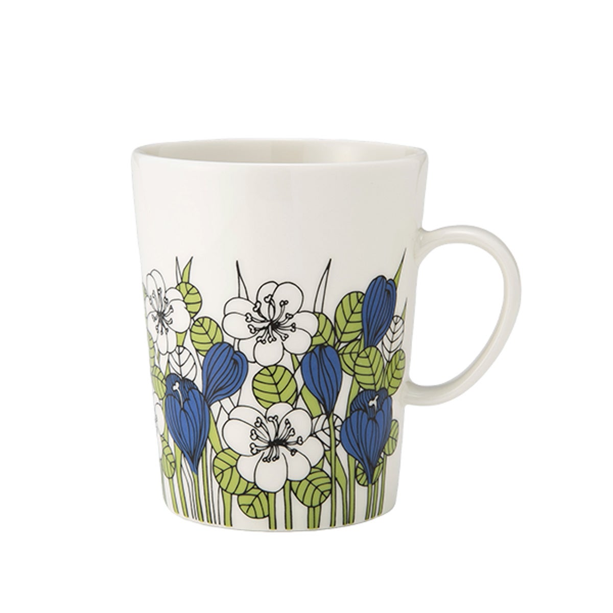 アラビア（ARABIA）クロッカス マグカップ 500ml グリーン 1069586