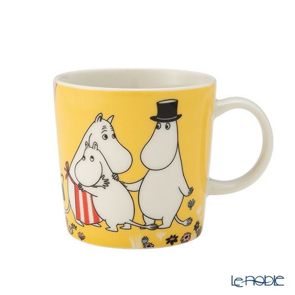 アラビア（ARABIA） ムーミン クラシック マグカップ 300ml ファミリータイム 80周年 1076287