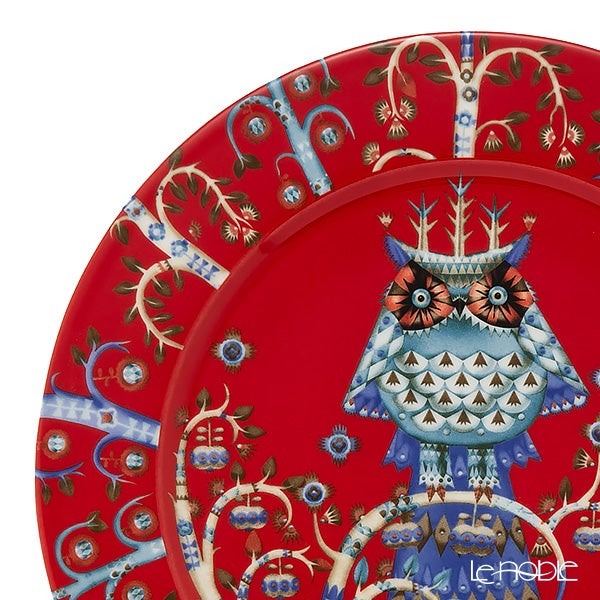 イッタラ（iittala） タイカ レッド プレート 27cm