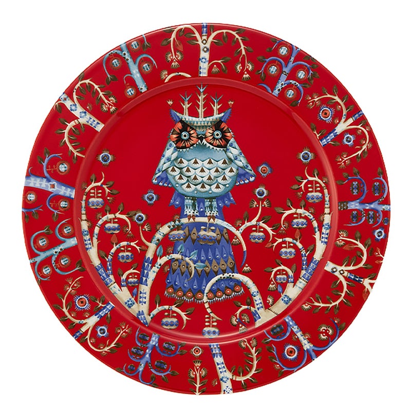 イッタラ（iittala） タイカ レッド プレート 27cm