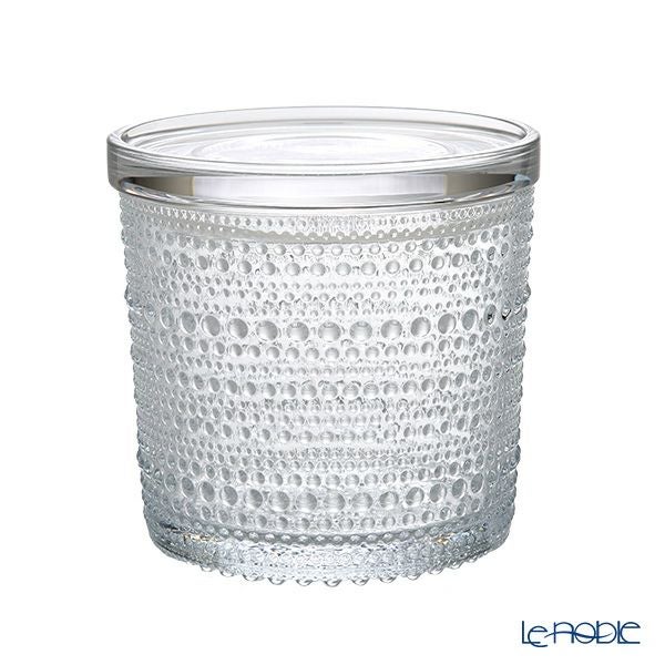 イッタラ（iittala） カステヘルミ 蓋付ジャー クリア 大 （蓋はプラスチック製）