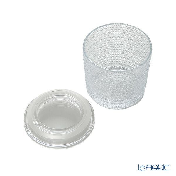 イッタラ（iittala） カステヘルミ 蓋付ジャー クリア 大 （蓋はプラスチック製）