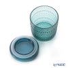 イッタラ（iittala） カステヘルミ 蓋付きジャー シーブルー 116x114mm