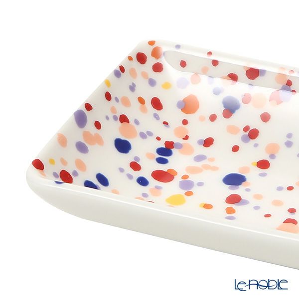 イッタラ（iittala） ヘレ（キュリアス マインド オブ オイバ トイッカ） プレートA7 7×10cm アメジスト 1057084 小皿／豆皿（角皿）