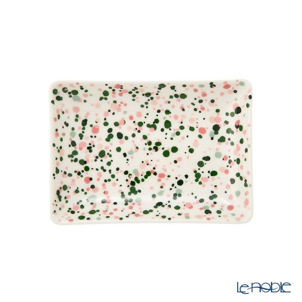 イッタラ（iittala） ヘレ（キュリアス マインド オブ オイバ トイッカ） プレートA6 10×15cm ピンクグリーン 1070621