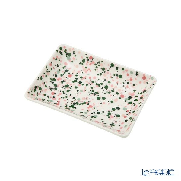 イッタラ（iittala） ヘレ（キュリアス マインド オブ オイバ トイッカ） プレートA6 10×15cm ピンクグリーン 1070621
