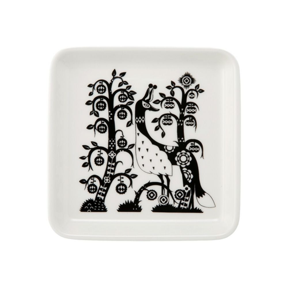 イッタラ（iittala） タイカ ブラック スクエアプレート 12×12cm 1070928